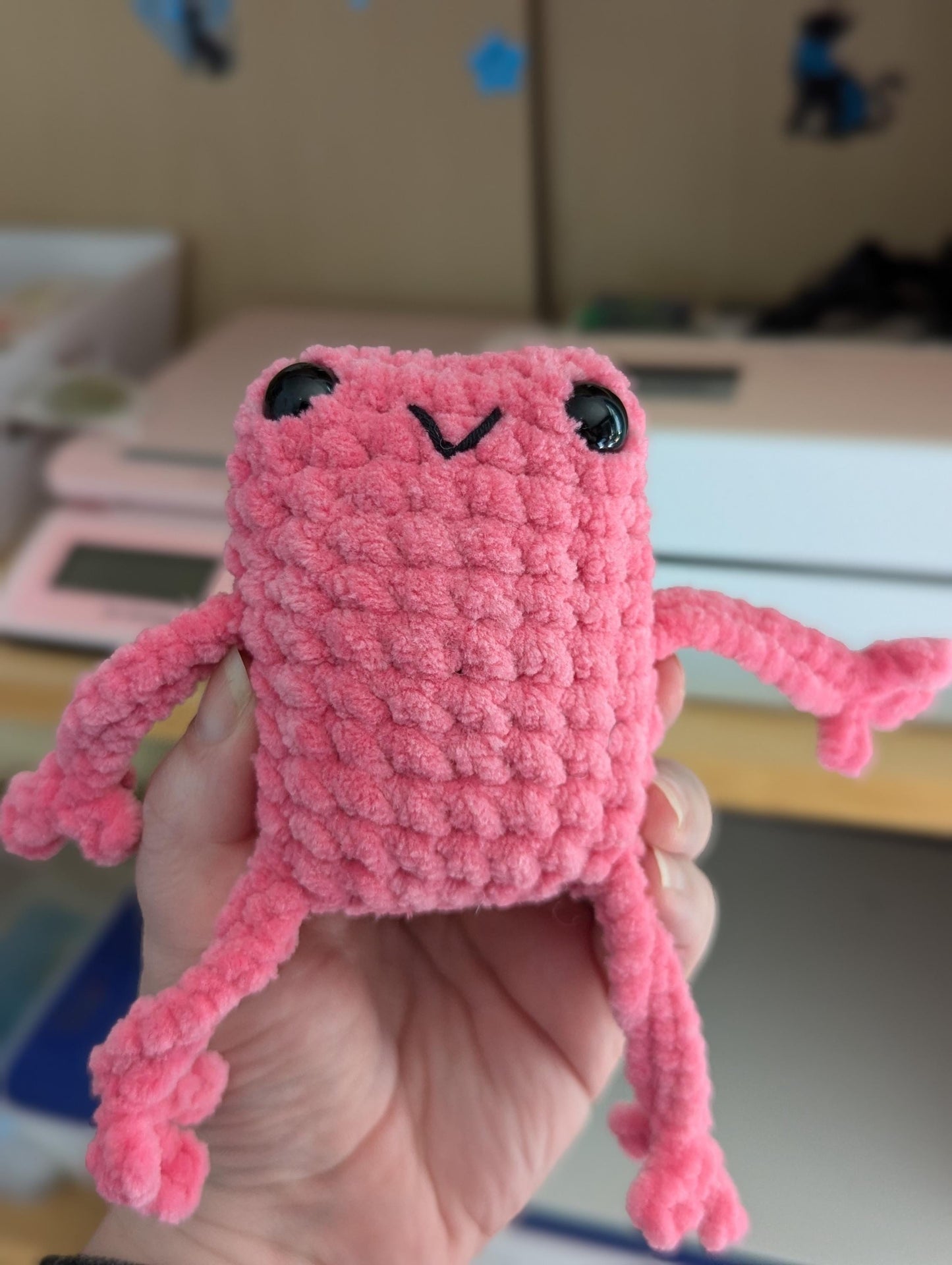 Handmade Frog Plushie - Cuddly Creation Gifts