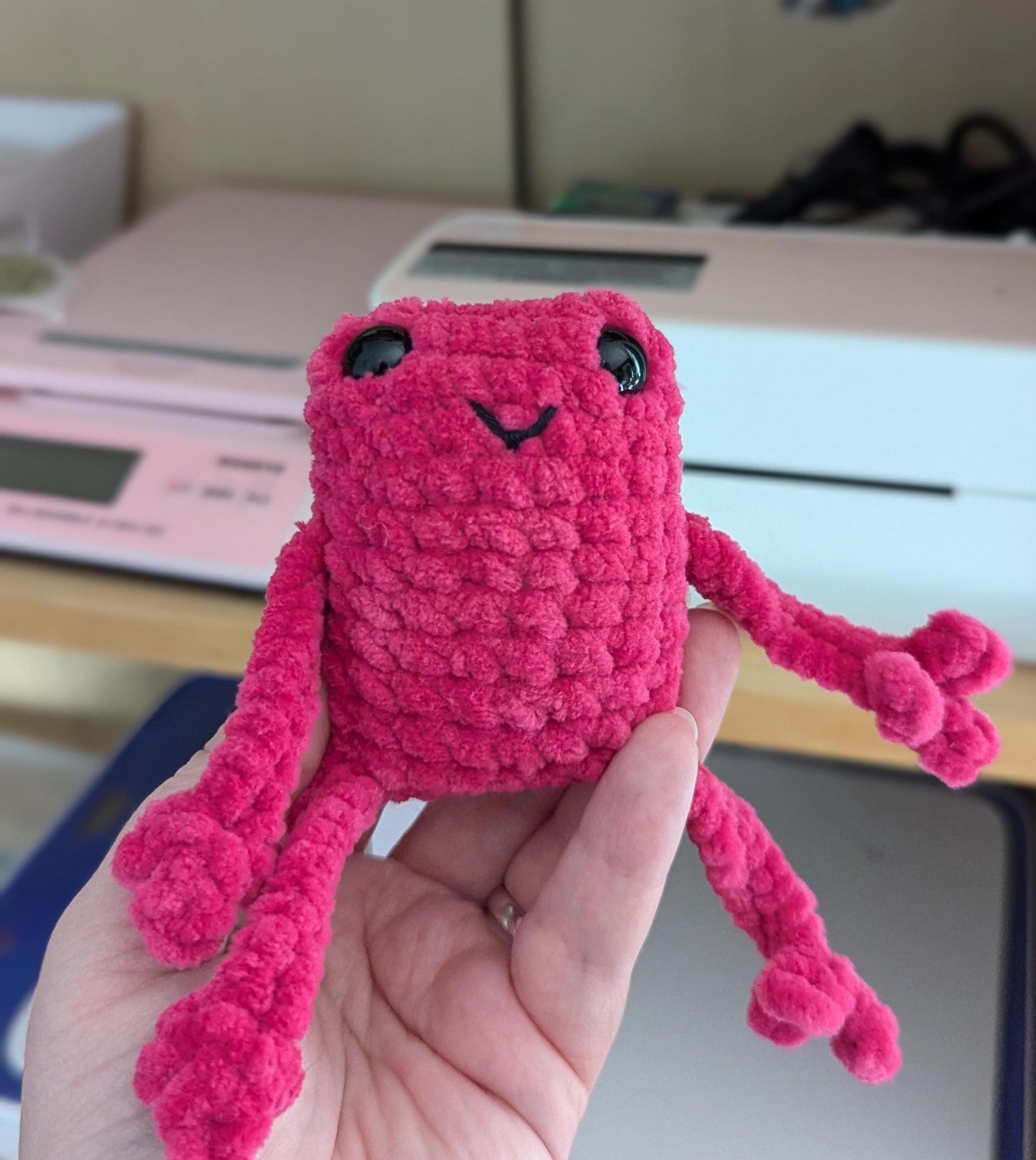 Handmade Frog Plushie - Cuddly Creation Gifts