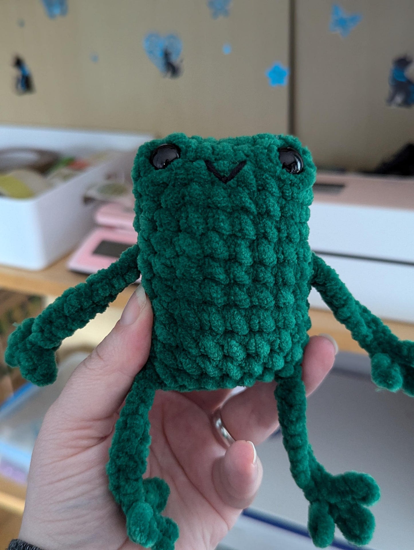 Handmade Frog Plushie - Cuddly Creation Gifts