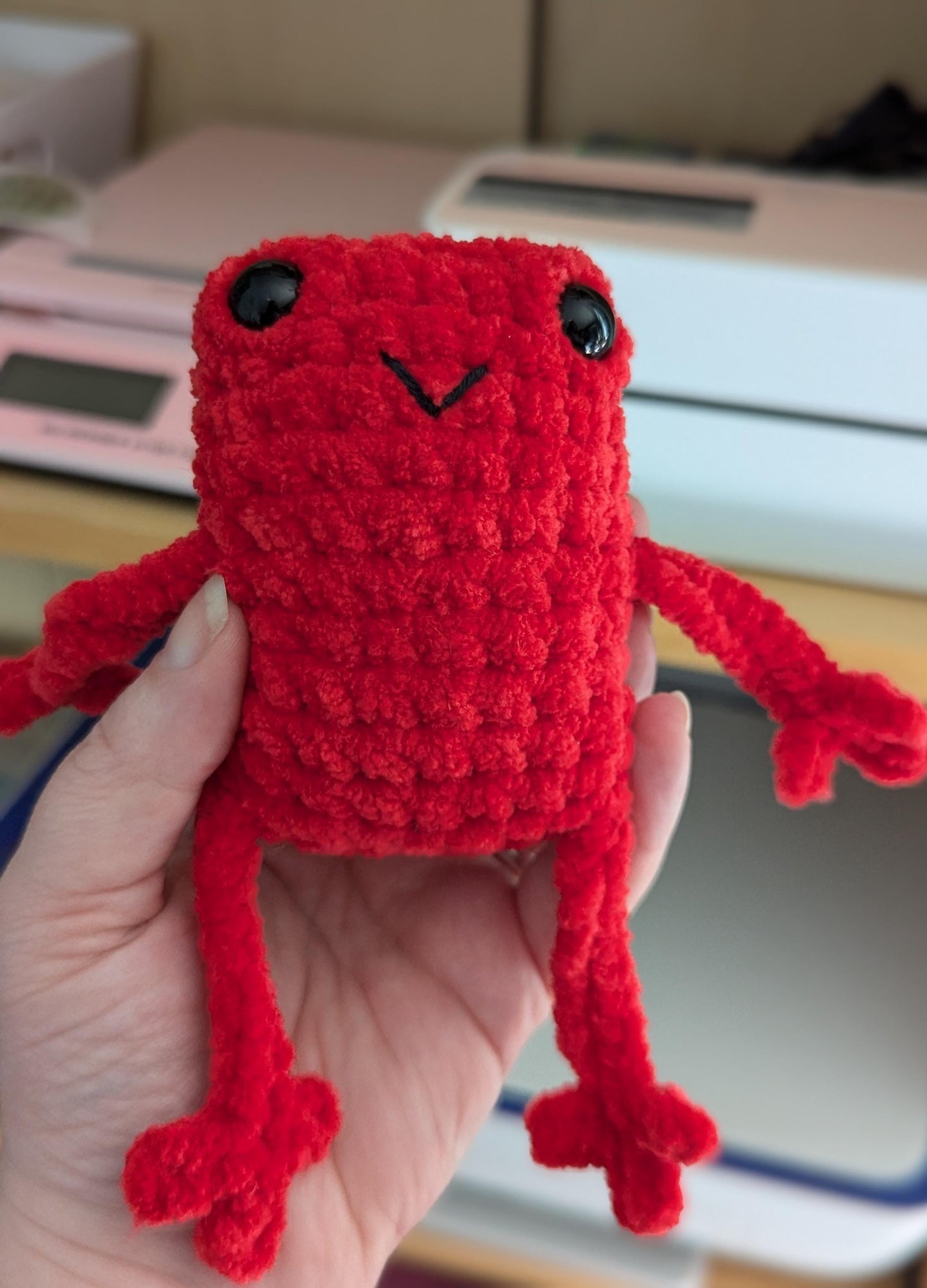 Handmade Frog Plushie - Cuddly Creation Gifts