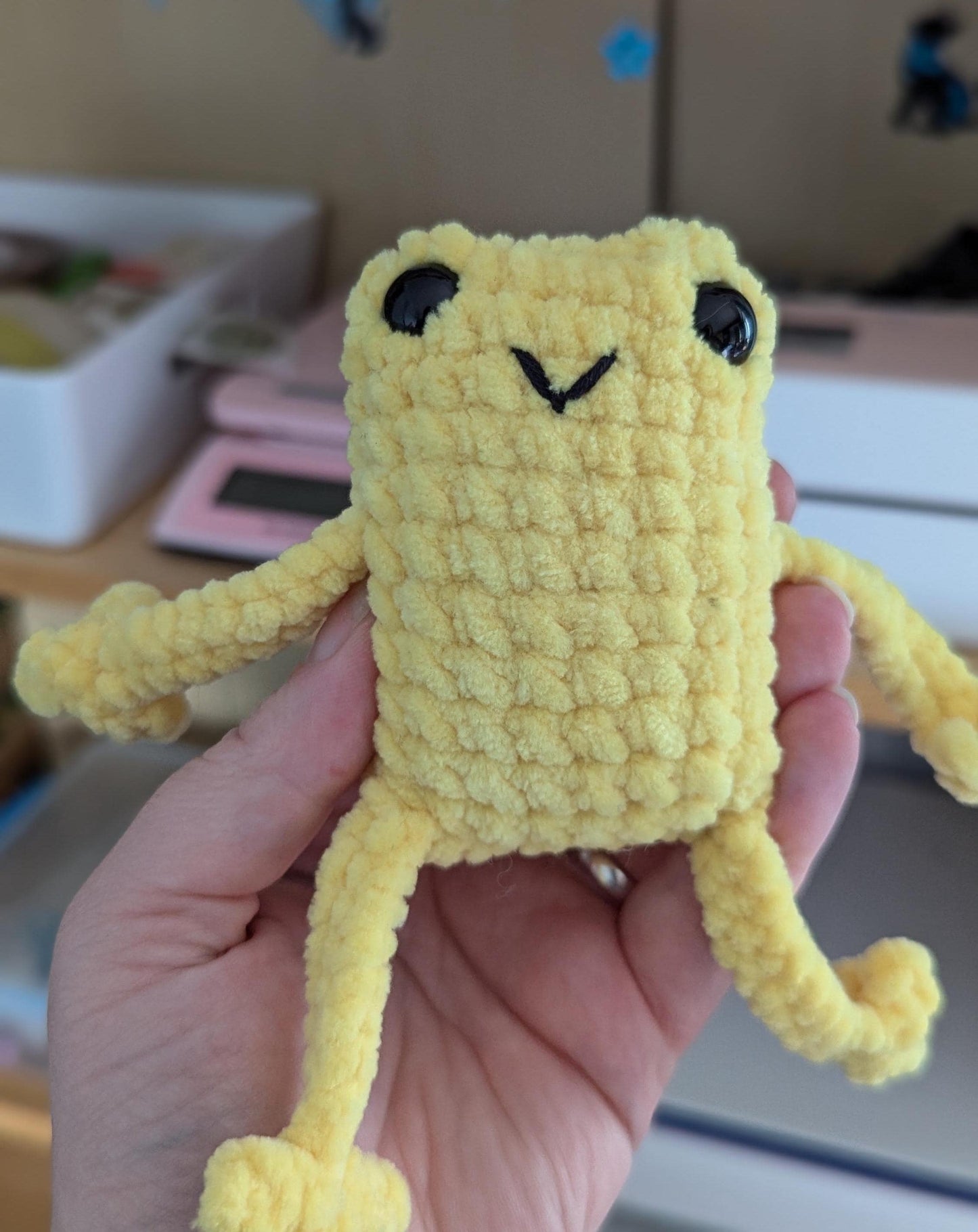 Handmade Frog Plushie - Cuddly Creation Gifts