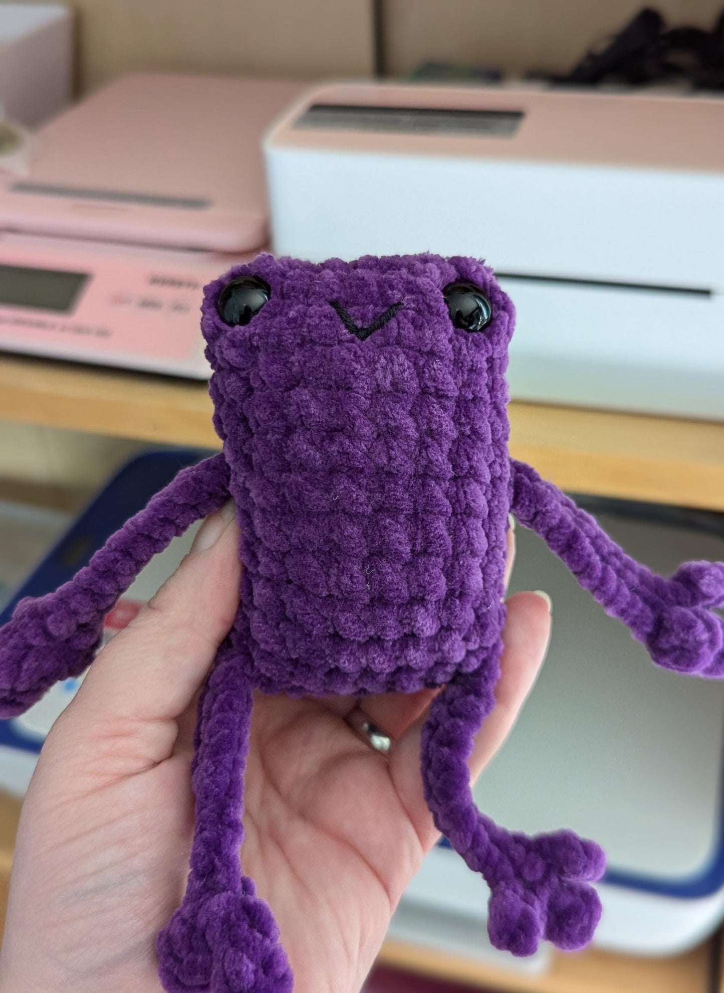 Handmade Frog Plushie - Cuddly Creation Gifts