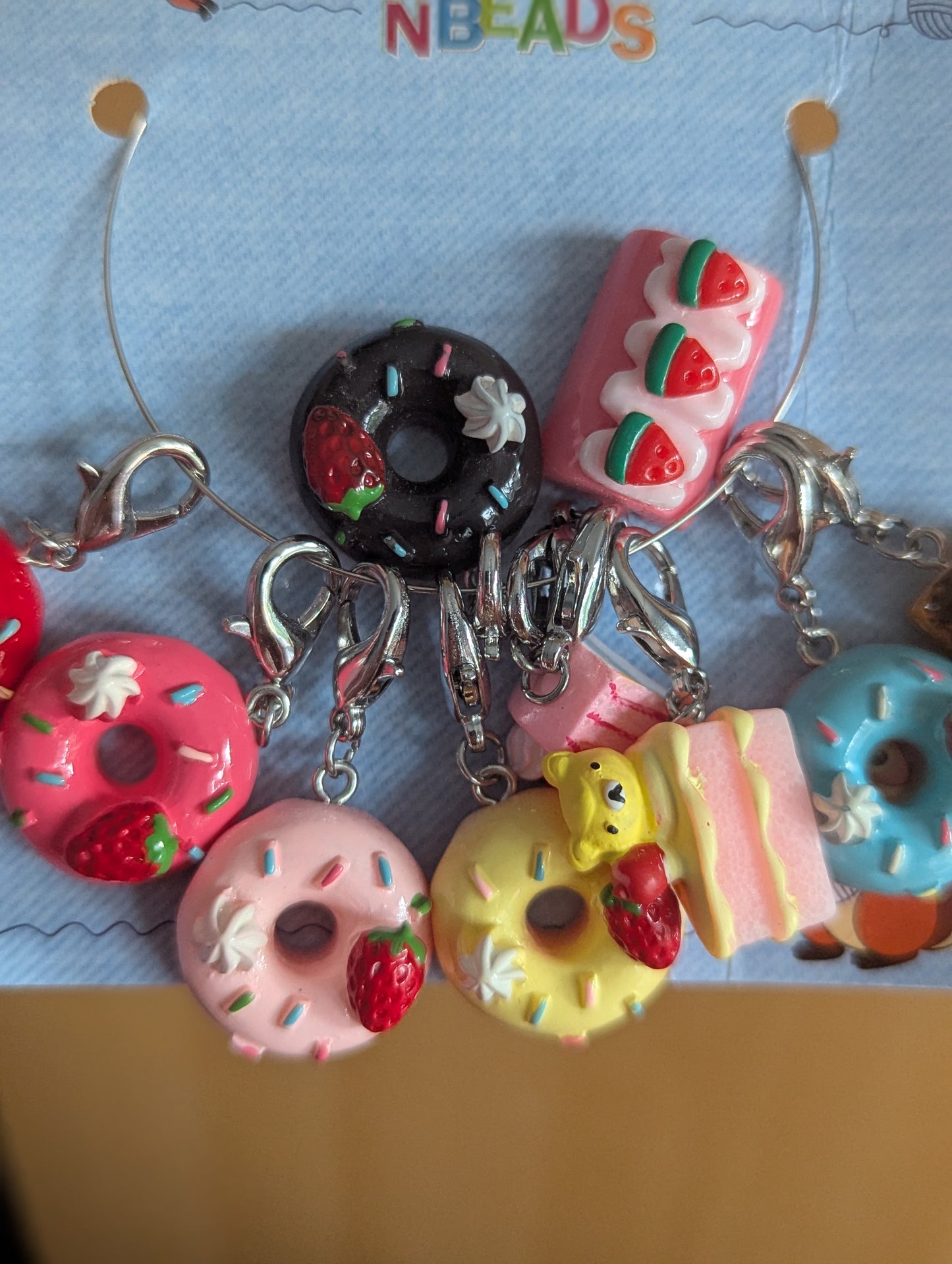 Cakes Stitch markers