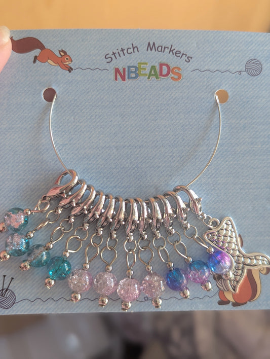 Mermaid Stitch markers