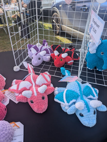 Dragon plushie