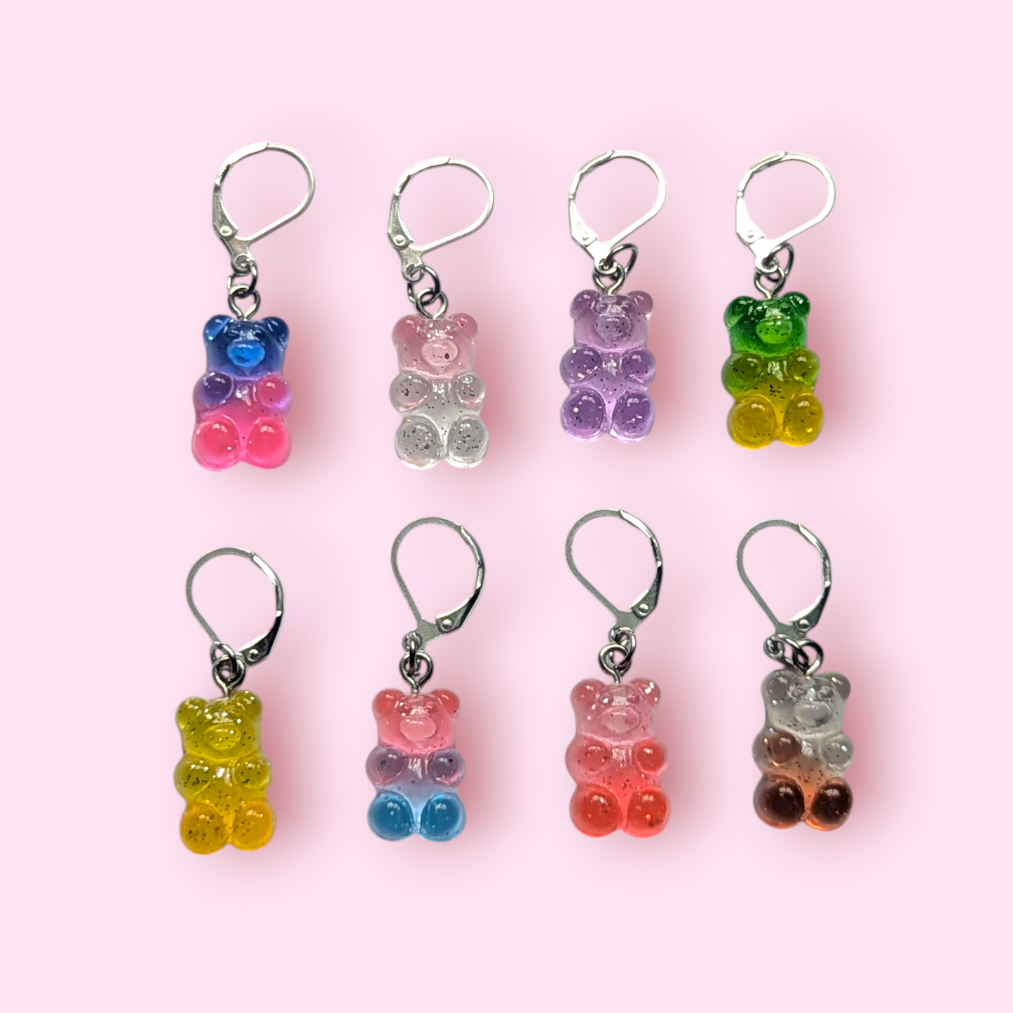 Individual Gummy Bear Stitch Markers