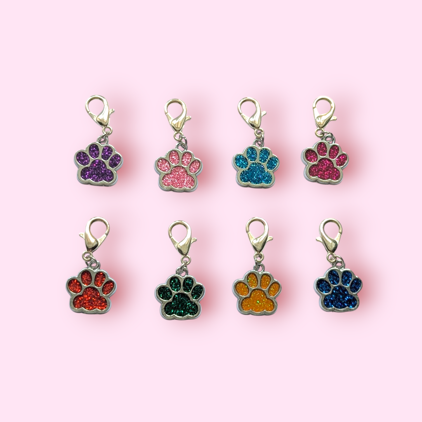Individual Paw Print Stitch Markers