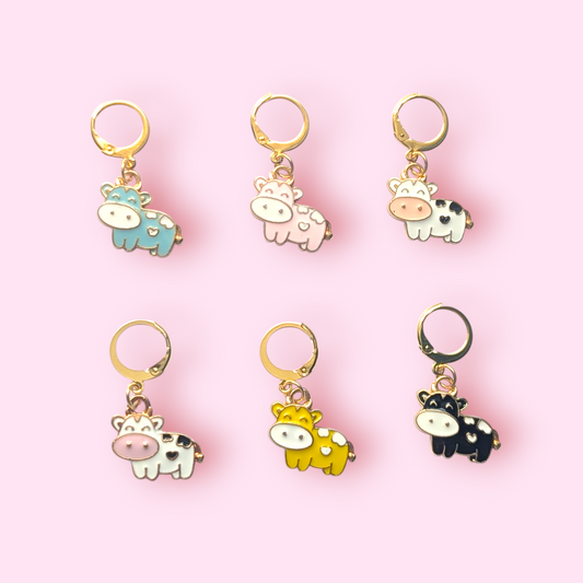 Individual Cow Stitch markers
