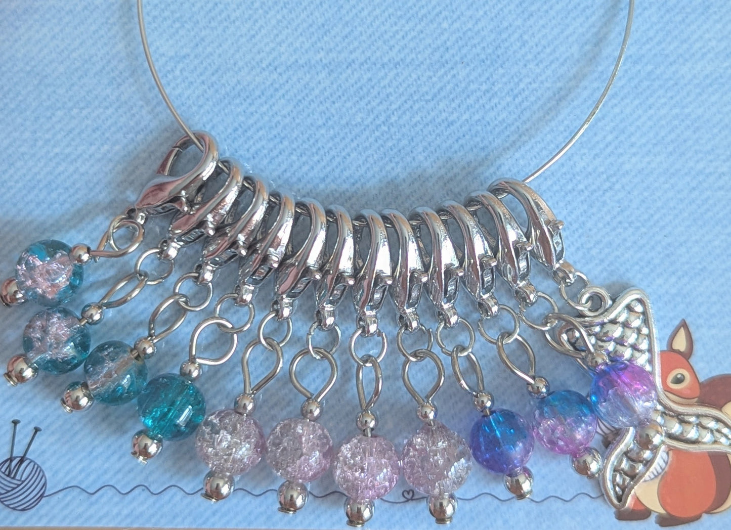 Mermaid Stitch markers