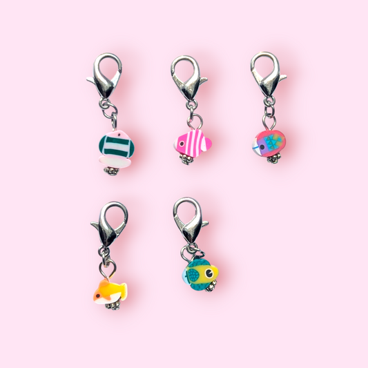 Individual Fish Stitch markers