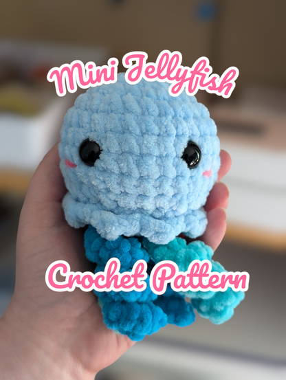Digital Mini Jellyfish Crochet Pattern