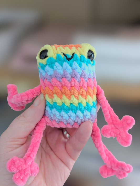 Handmade Frog Plushie - Cuddly Creation Gifts