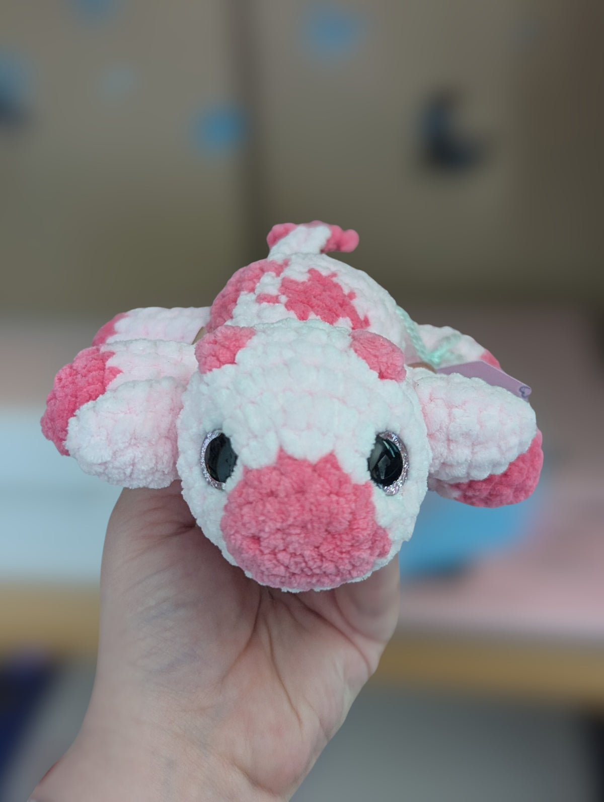 Laying cow plushie