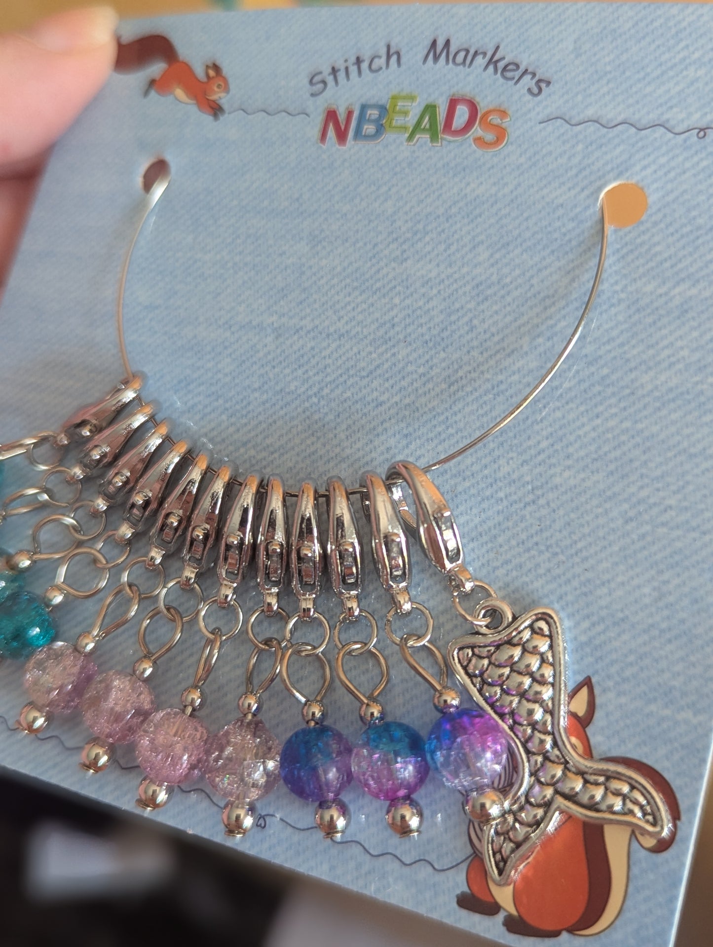 Mermaid Stitch markers