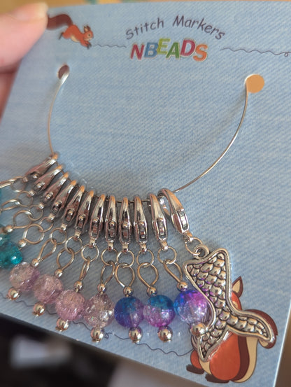 Mermaid Stitch markers