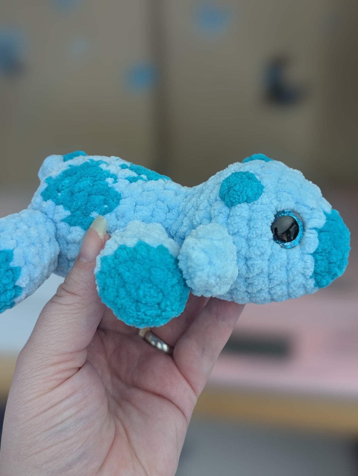 Laying cow plushie