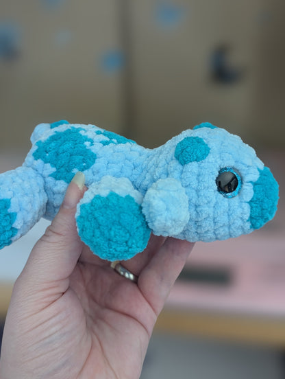 Laying cow plushie